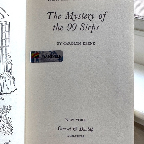📚 Rare Vintage 1966 Nancy Drew The Mystery of the 99 Steps Hard Cover Book - Picture 9 of 16